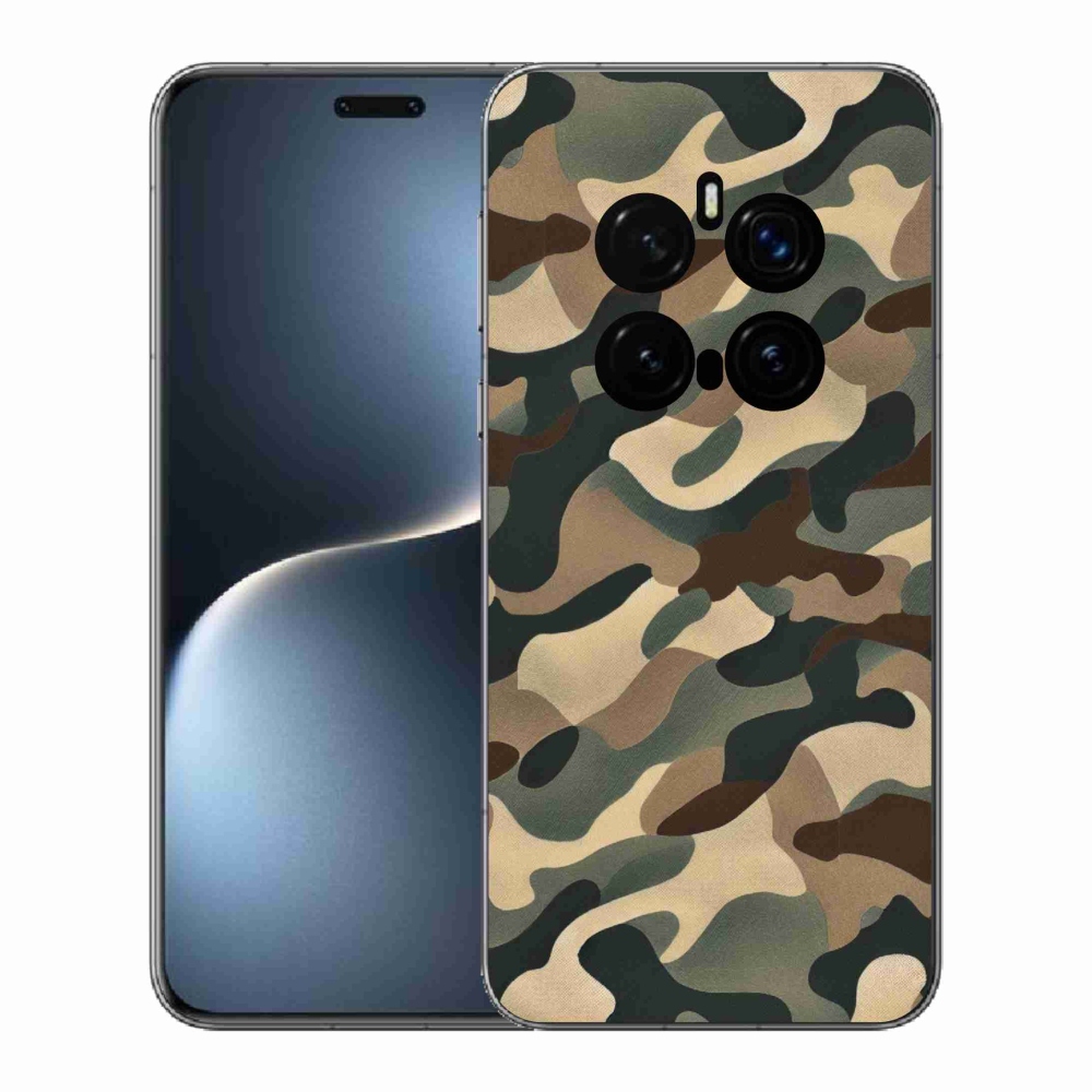 Gelový kryt mmCase na Honor Magic 7 Pro 5G - maskáčový vzor 11