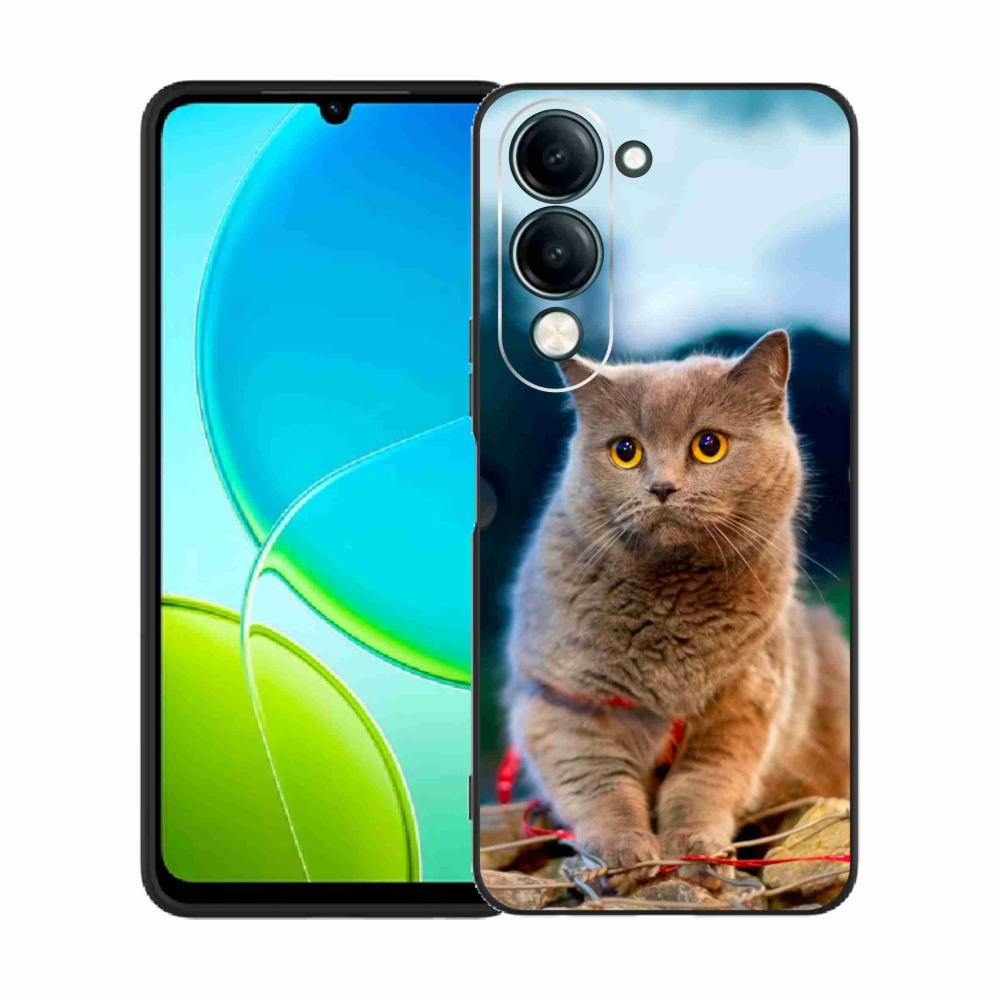 Gelový kryt mmCase na Vivo Y29s 5G - britská modrá 2