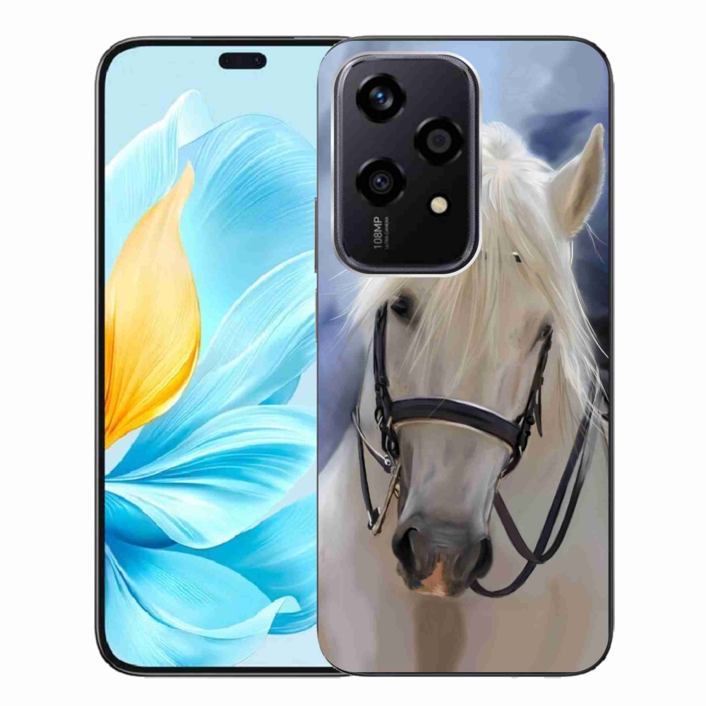 Gelový kryt mmCase na Honor 200 Lite 5G - bílý kůň