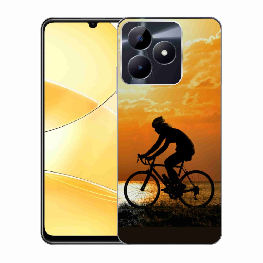 Gelový kryt mmCase na Realme C51/C53 - cyklovýlet
