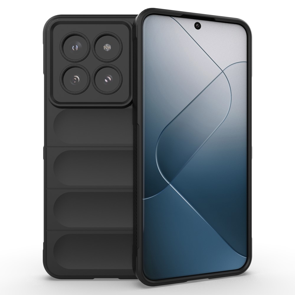 Rugg odolný gelový obal na Xiaomi 14 Pro - černý