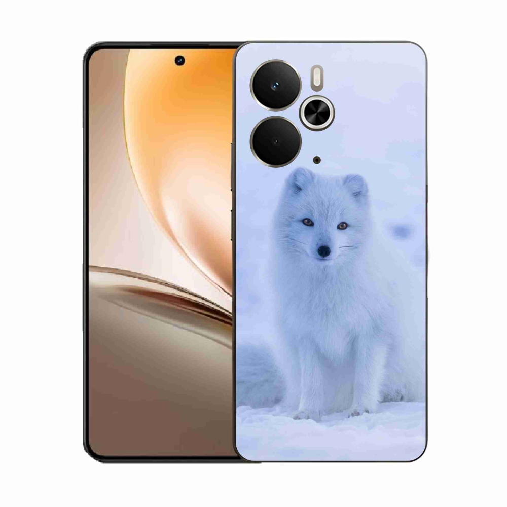 Gelový kryt mmCase na Realme 14 5G - polární liška