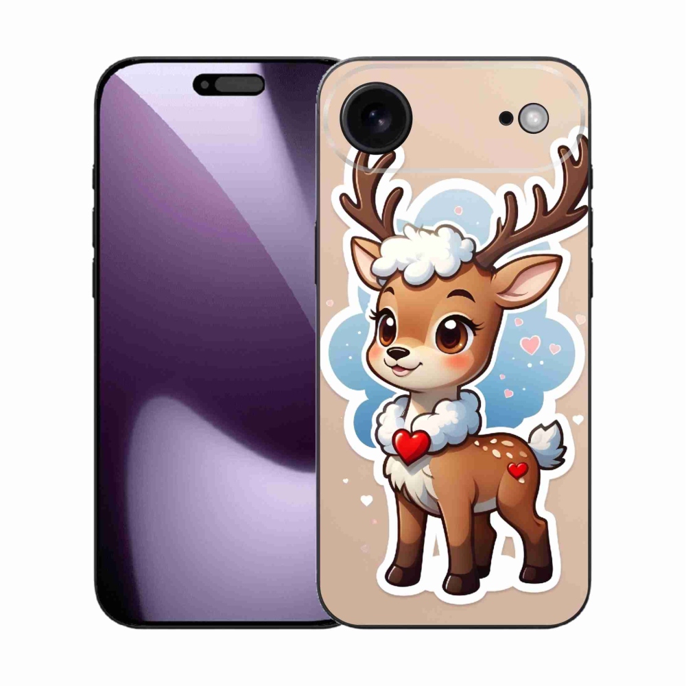 Gelový kryt mmCase na iPhone 17 Air - kreslený sob