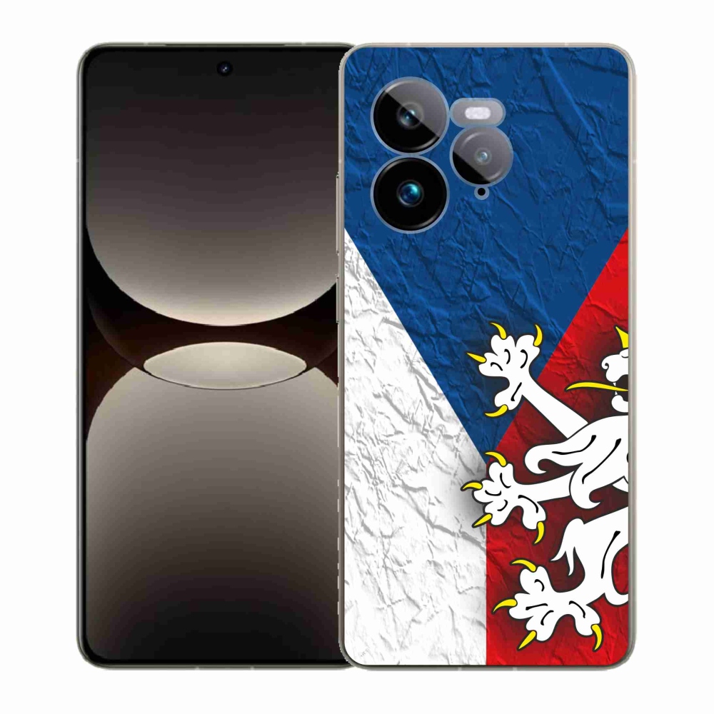 Gelový kryt mmCase na Realme GT 7 Pro 5G - česká vlajka 1