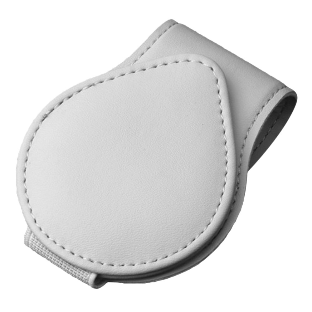 Klipový držák brýlí na sluneční clonu do auta - šedý