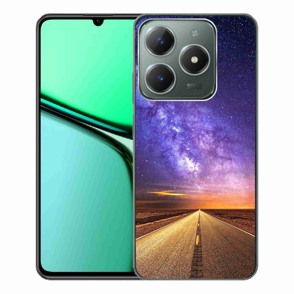 Gelový kryt mmCase na Realme C61 - americká silnice