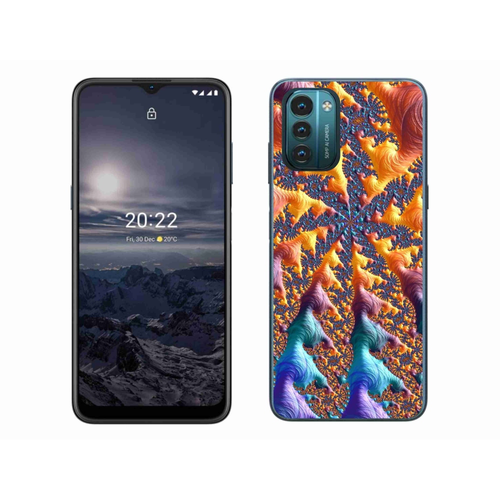 Gelový kryt mmCase na Nokia G11/G21 - abstraktní motiv 23
