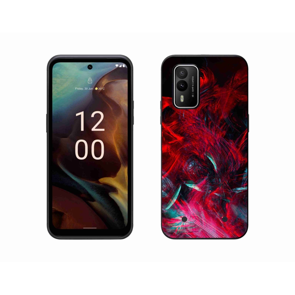 Gelový kryt mmCase na Nokia XR21 - abstrakt 16