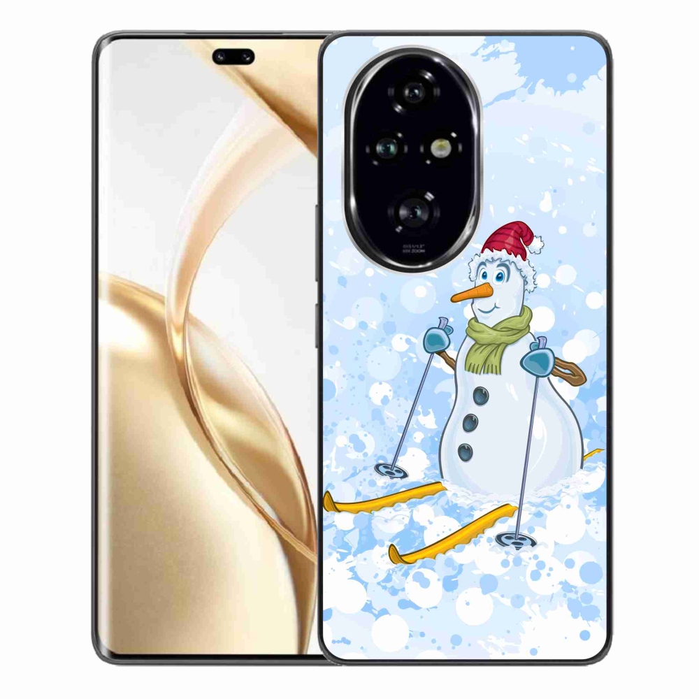 Gelový kryt mmCase na Honor 200 Pro 5G - sněhulák
