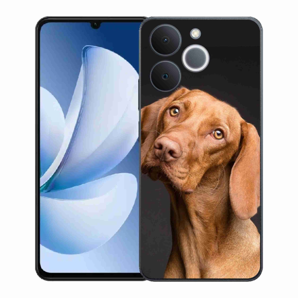 Gelový kryt mmCase na Realme Note 70T - maďarský ohař