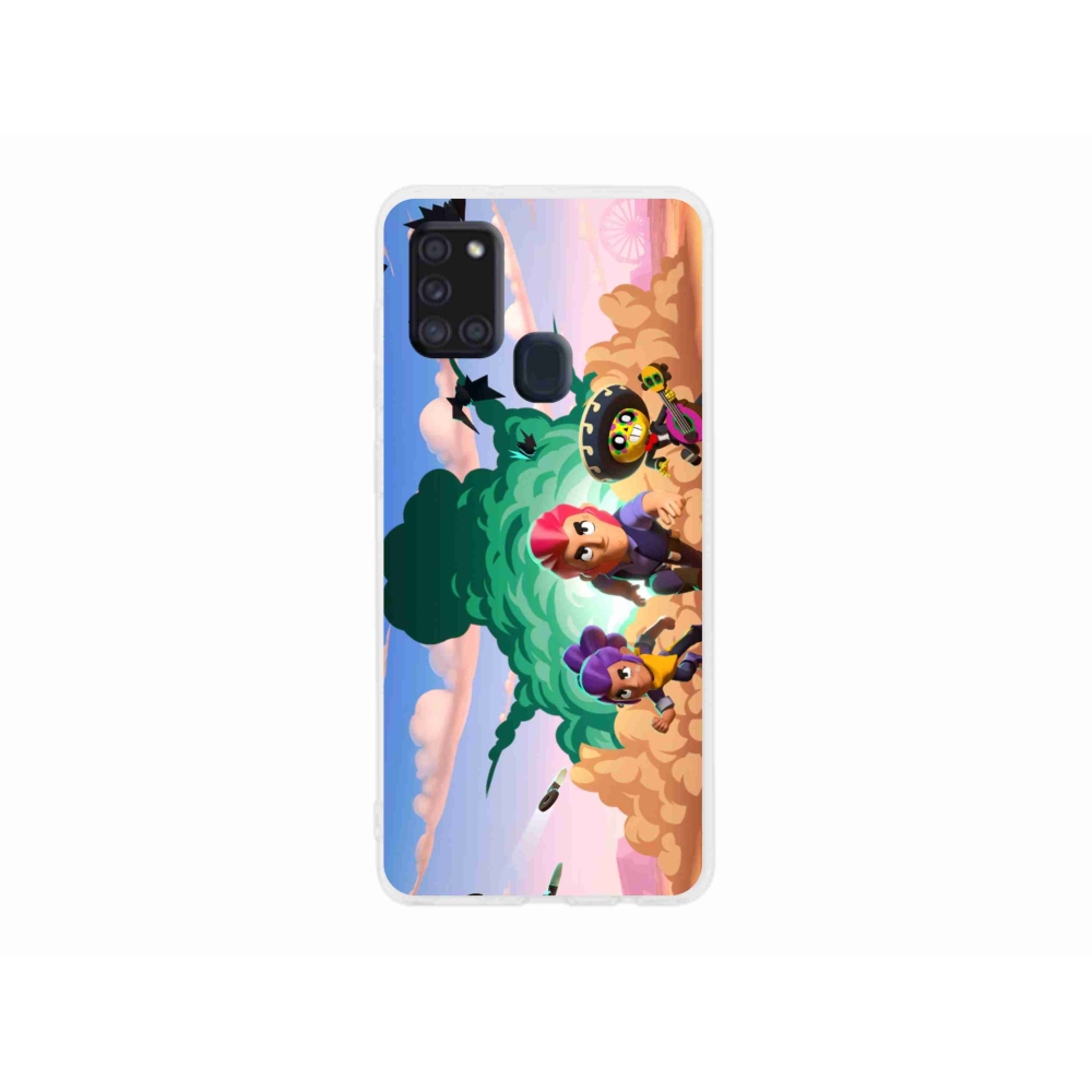 Gelový kryt mmCase na Samsung Galaxy A21s - brawl stars