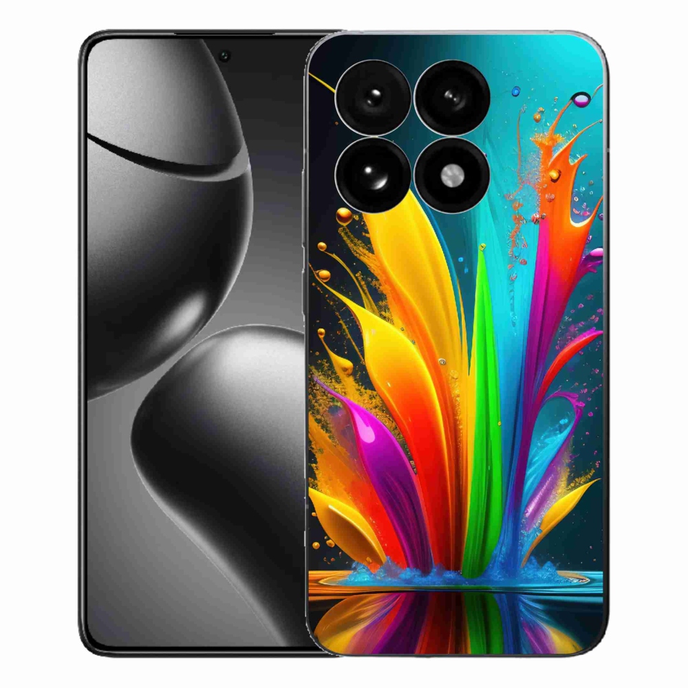 Gelový kryt mmCase na Xiaomi 15T - abstraktní motiv 1