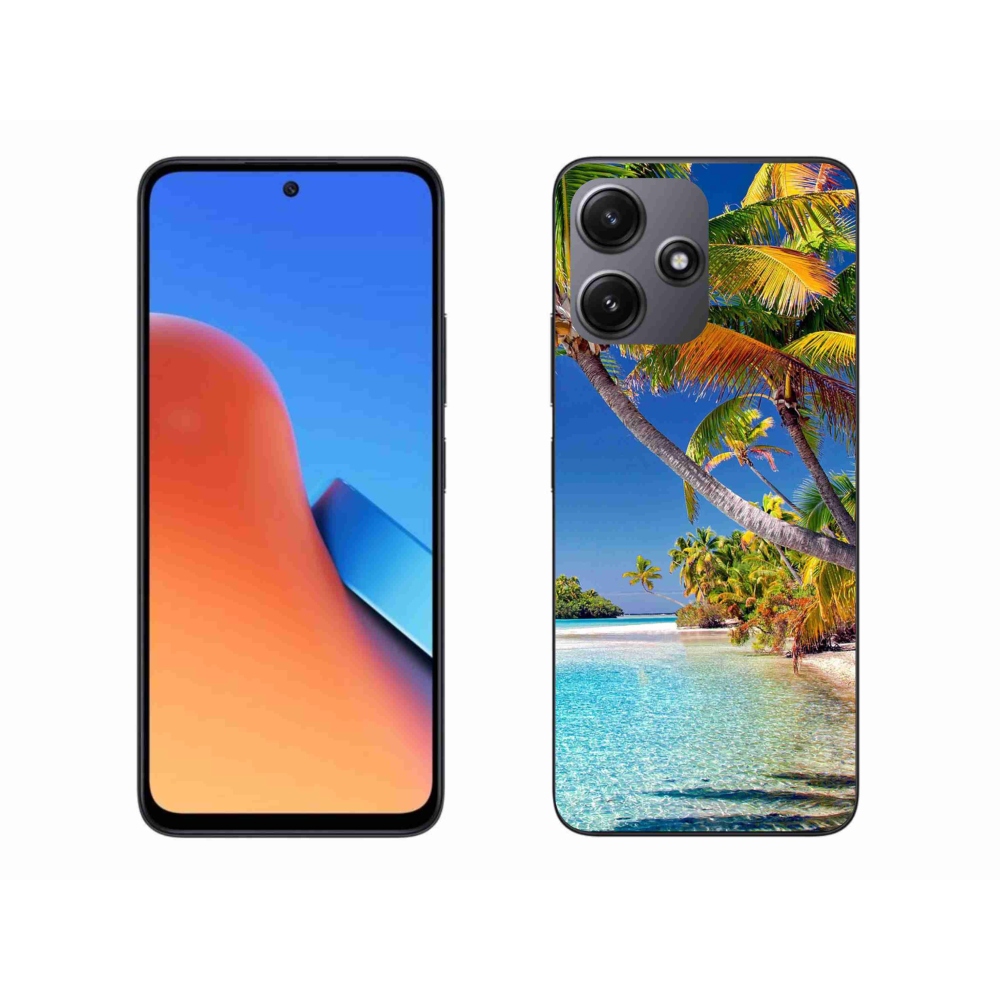 Gelový obal mmCase na Xiaomi Redmi 12 5G - mořská pláž