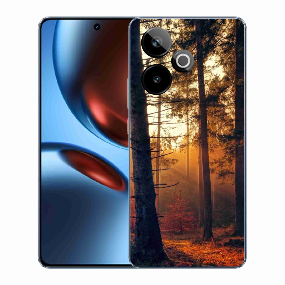Gelový kryt mmCase na Realme GT 7 5G/GT 7T 5G - les