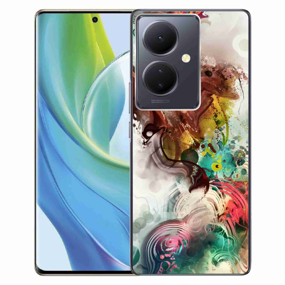 Gelový kryt mmCase na Vivo V29 Lite 5G - abstrakt 1