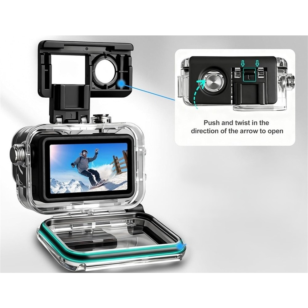 54dílná sada příslušenství pro DJI Osmo Action 6 s vodotěsným pouzdrem