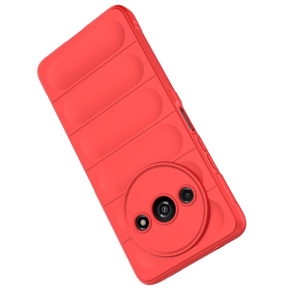 Rugg odolný gelový obal na Xiaomi Redmi A3 - červený