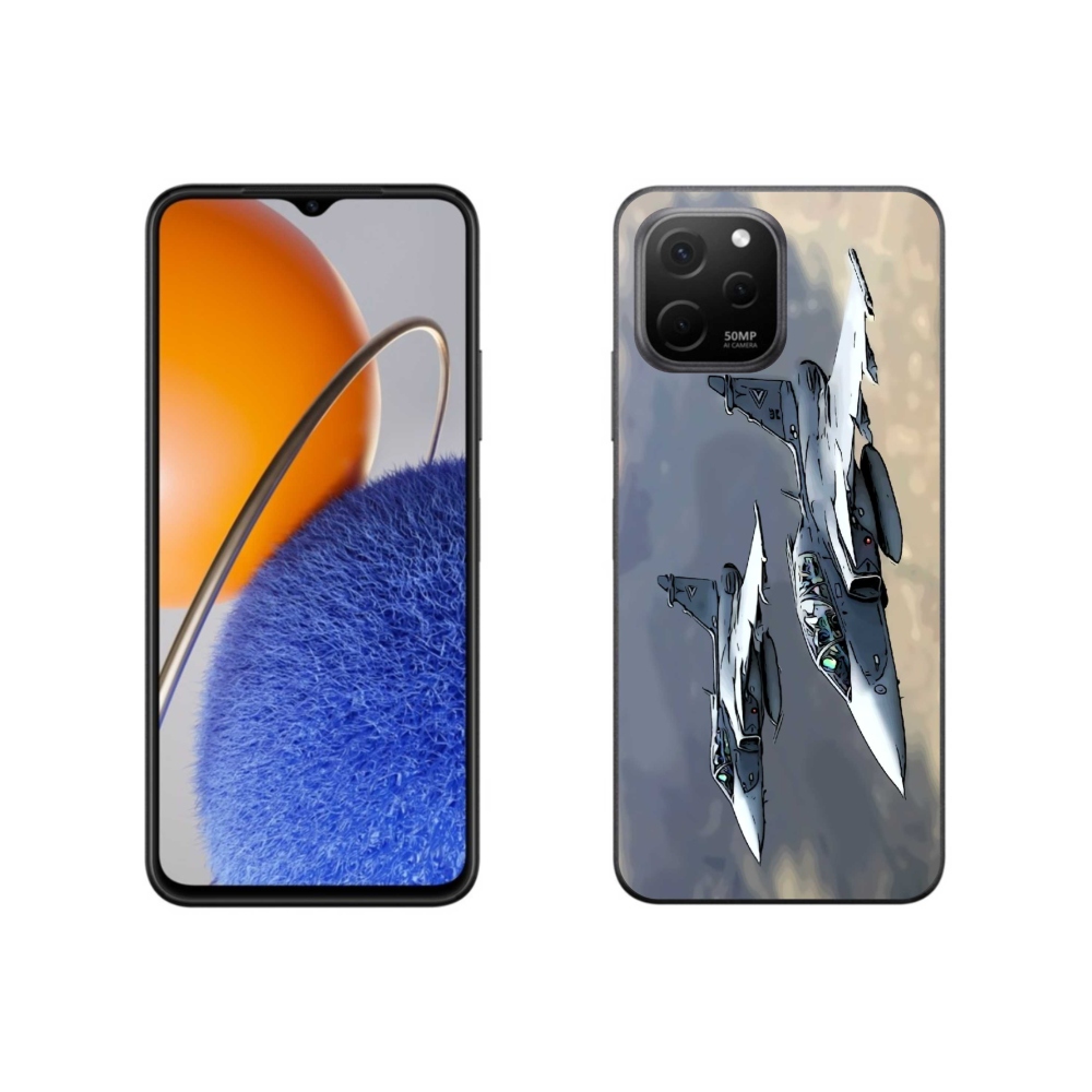Gelový kryt mmCase na Huawei Nova Y61 - stíhačky