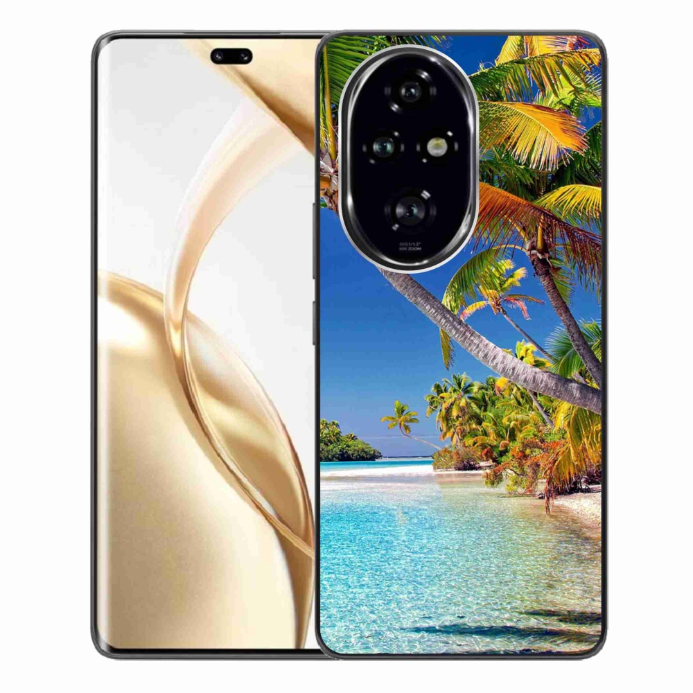 Gelový obal mmCase na Honor 200 Pro 5G - mořská pláž