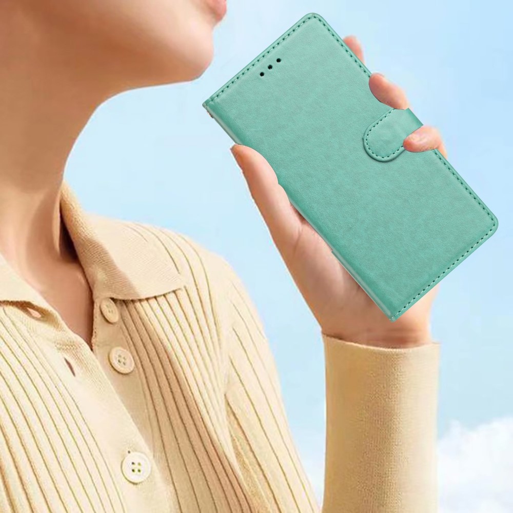 Clots knížkové pouzdro na Google Pixel 9a - modrozelené