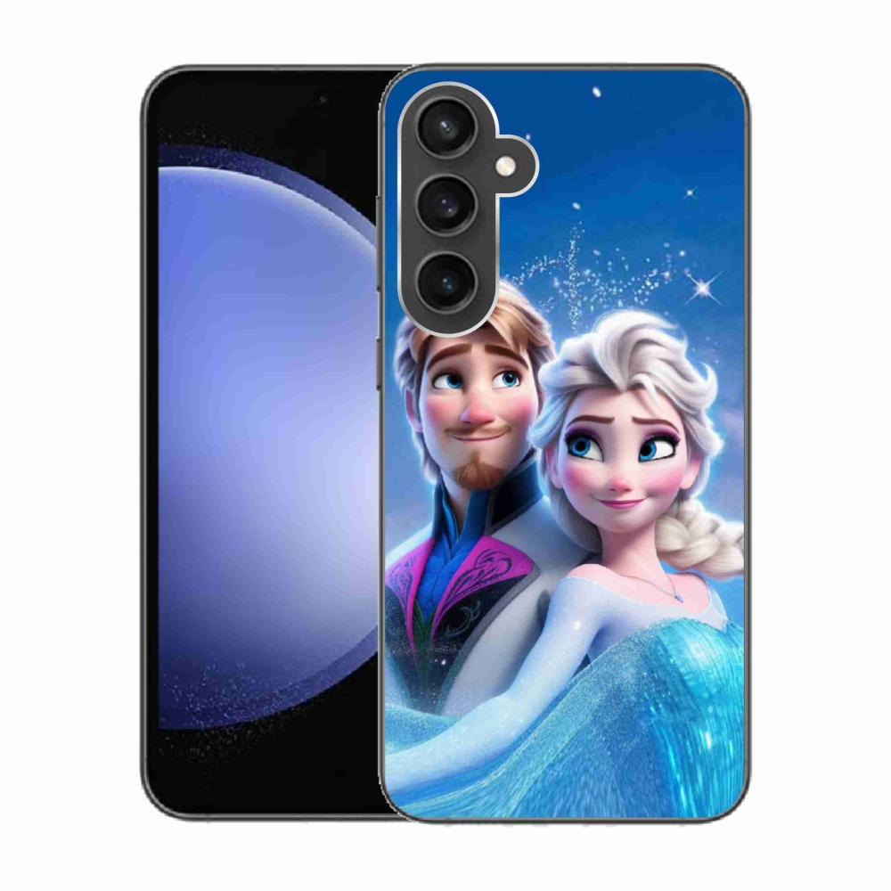 Gelový kryt mmCase na Samsung Galaxy S23 FE - ledové království 1