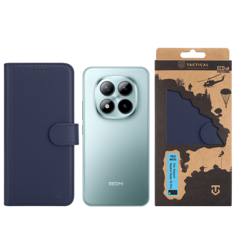 Tactical Field Notes pro Xiaomi Redmi Note 15 Pro Blue
