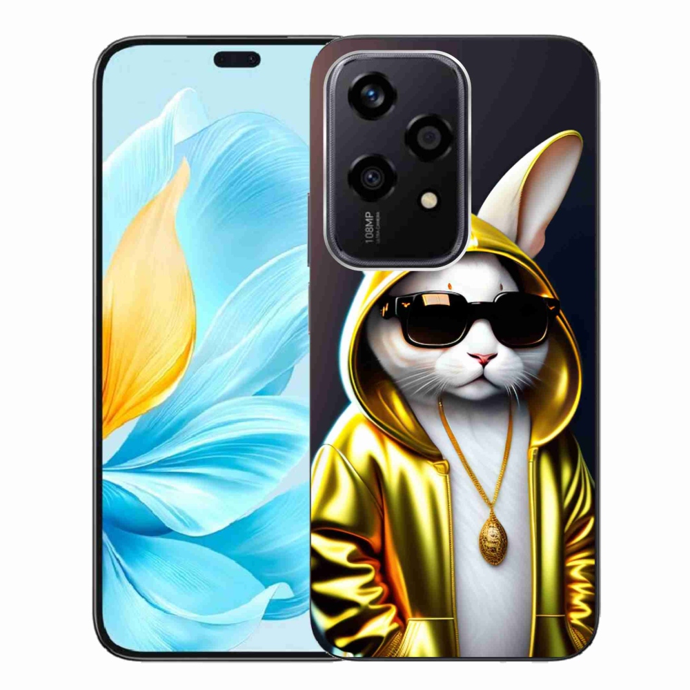 Gelový kryt mmCase na Honor 200 Lite 5G - kočka boss