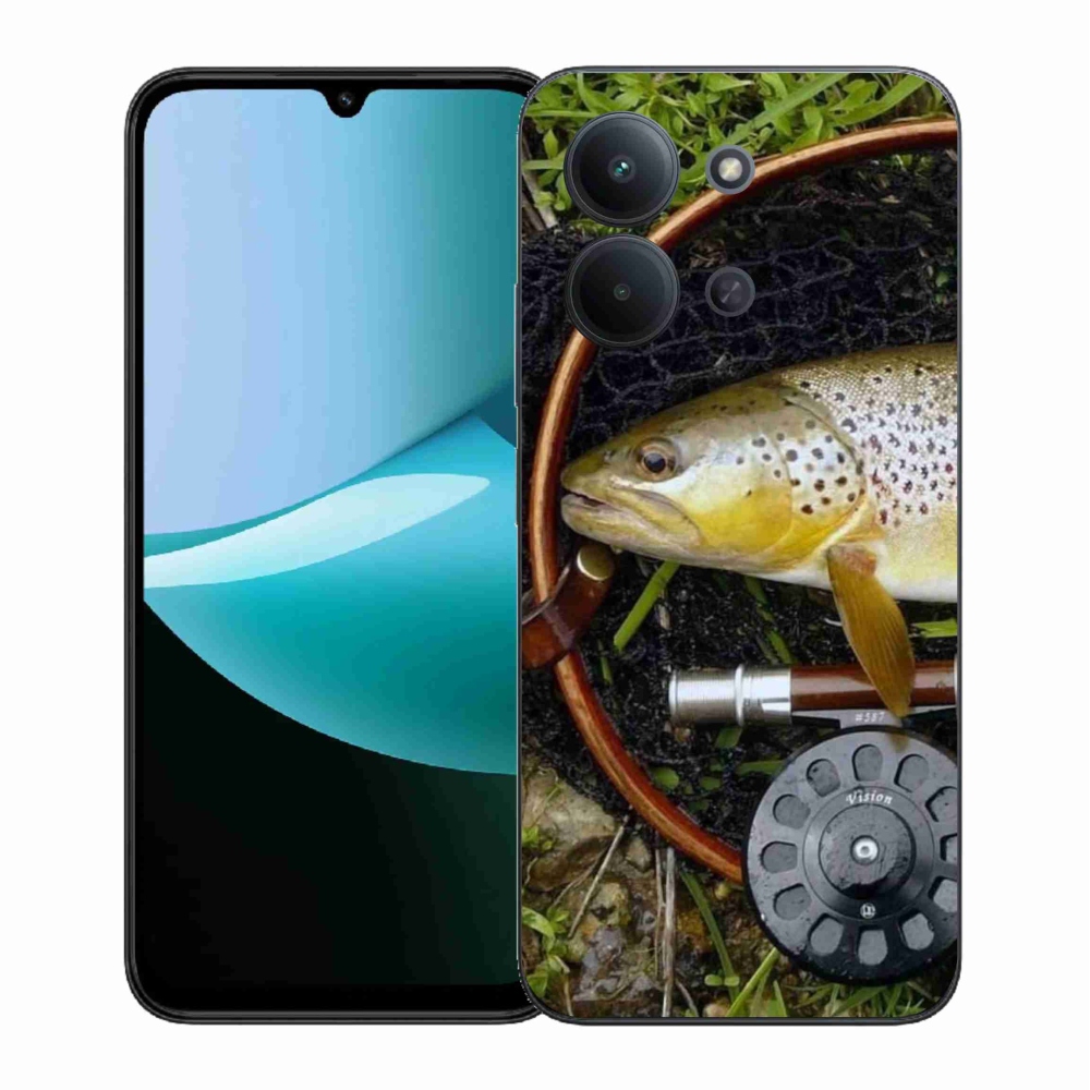 Gelový kryt mmCase na Xiaomi Redmi 15C 4G (171mm)/Poco C85 4G (171mm) - pstruh 2