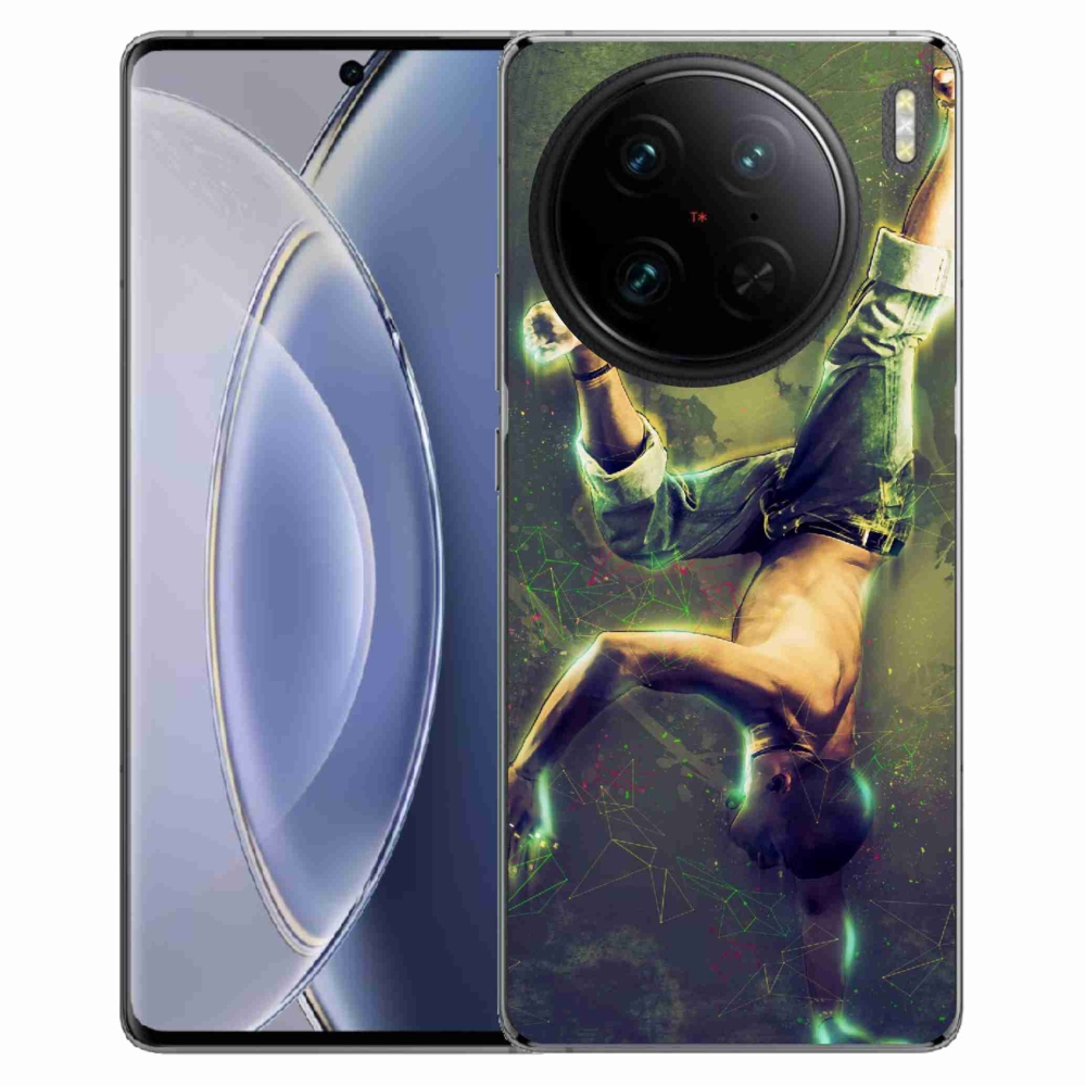 Gelový kryt mmCase na Vivo X90 Pro - breakdance