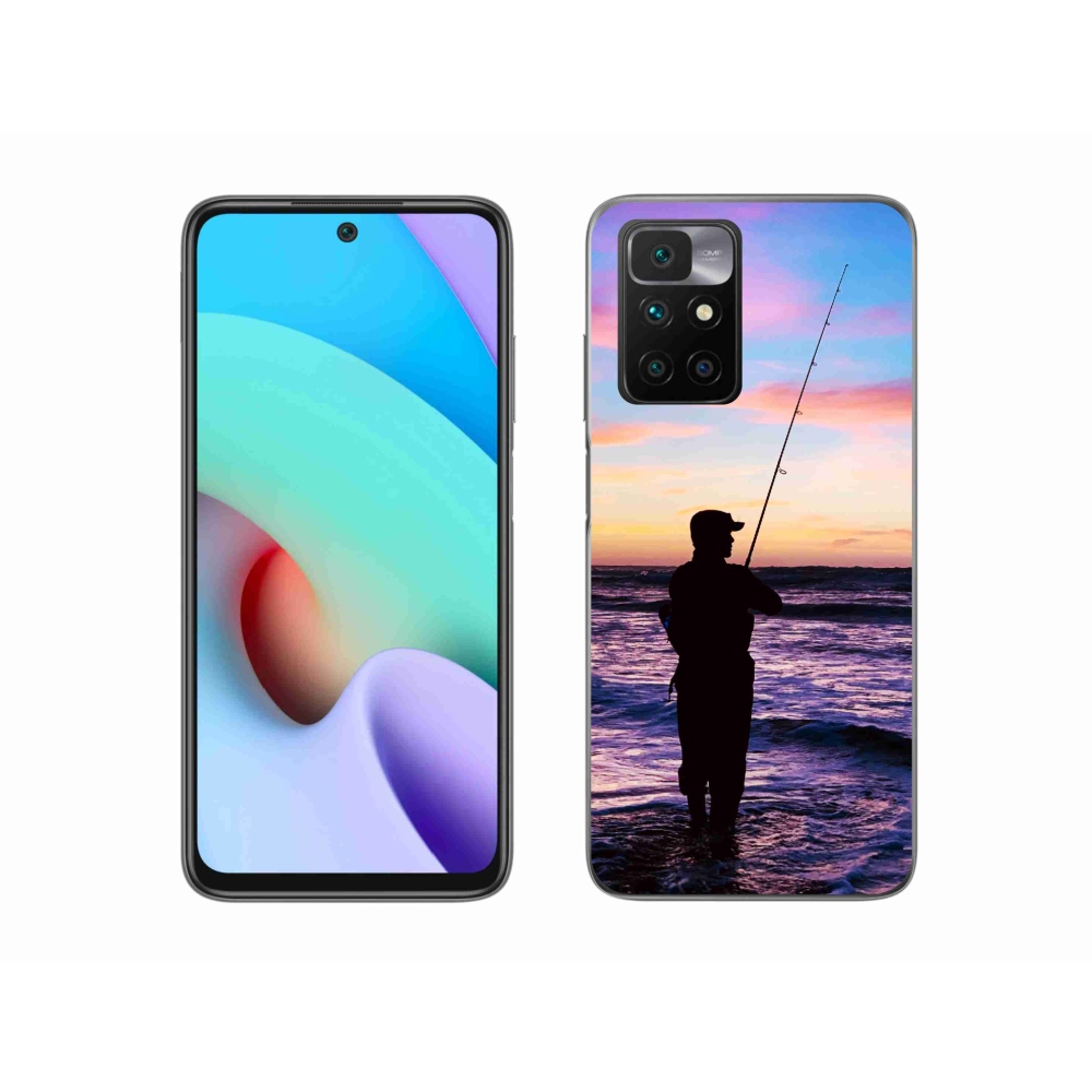 Gelový kryt mmCase na Xiaomi Redmi 10/Redmi 10 (2022) - rybaření 1
