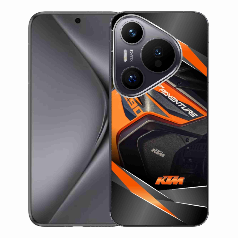 Gelový kryt mmCase na Huawei Pura 70 Pro - motorka ktm