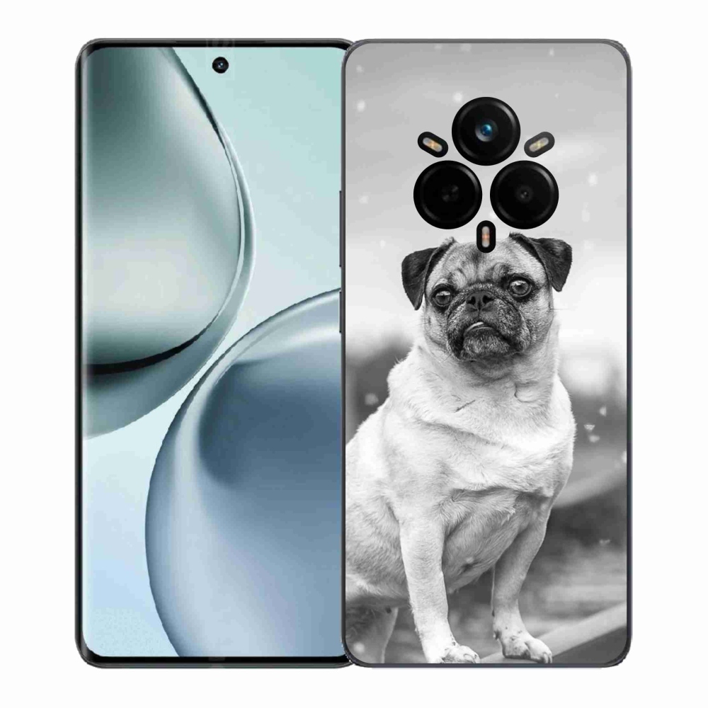 Gelový kryt mmCase na Realme 14 Pro+ 5G - mops