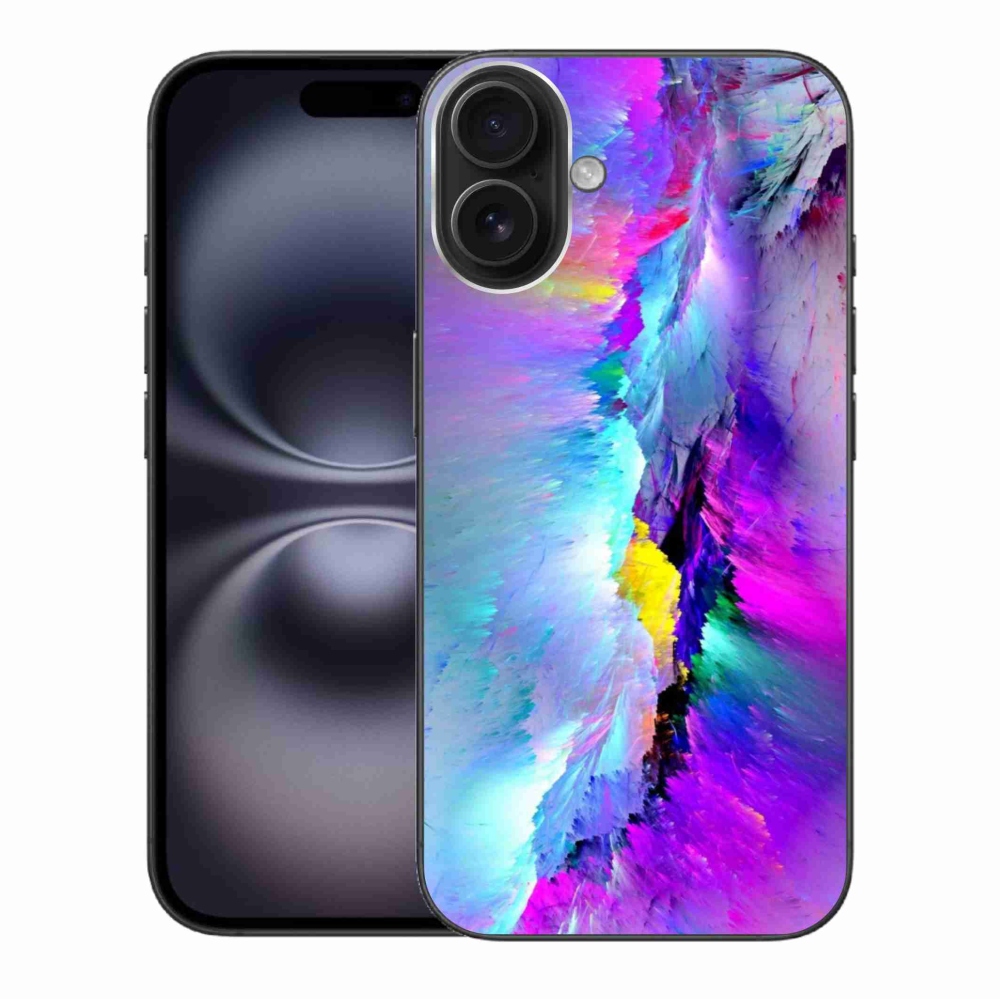 Gelový kryt mmCase na iPhone 16 Plus - abstrakt