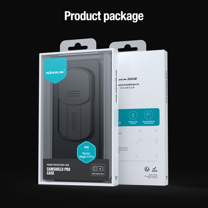 Nillkin CamShield PRO Zadní Kryt pro Honor Magic 6 Pro Black