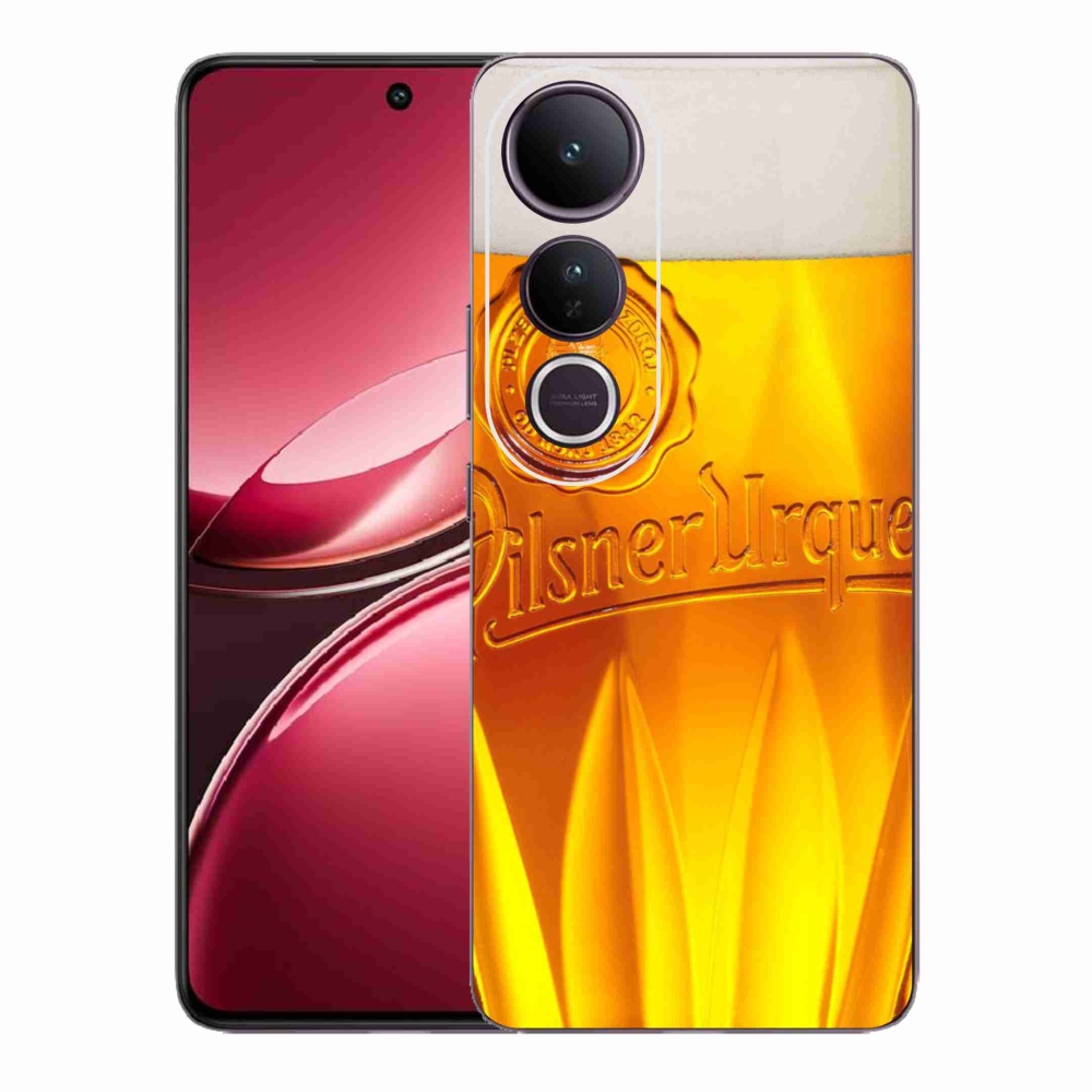 Gelový kryt mmCase na Vivo V50 Lite 4G/5G - pivo