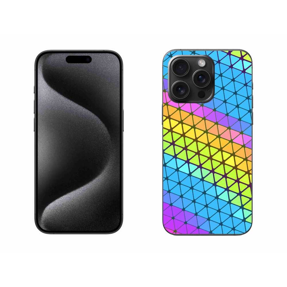 Gelový kryt mmCase na iPhone 15 Pro Max - abstraktní motiv 16