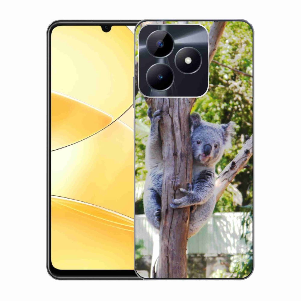 Gelový kryt mmCase na Realme C51/C53 - koala