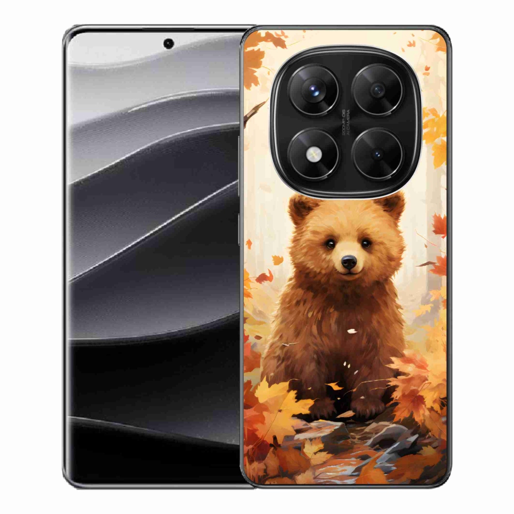 Gelový kryt mmCase na Xiaomi Redmi Note 14 Pro 5G/Poco X7 5G - medvěd v lese