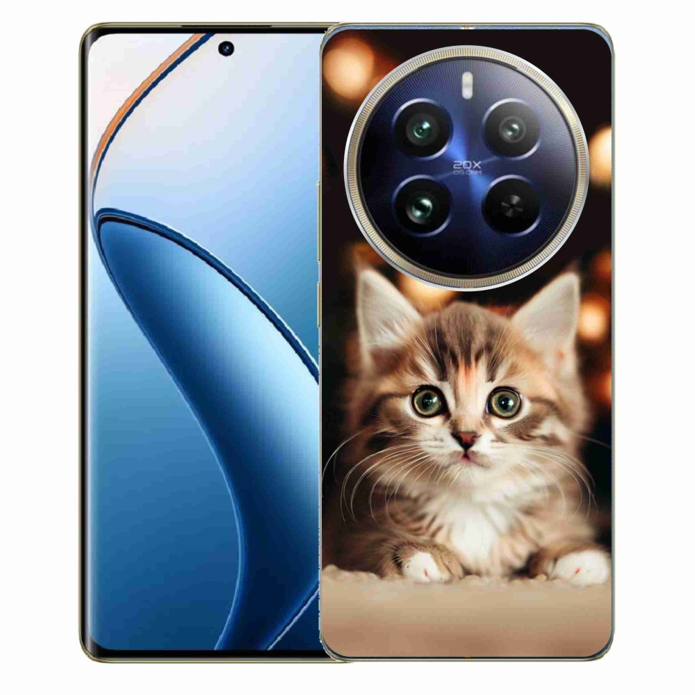 Gelový kryt mmCase na Realme 12 Pro 5G/12 Pro+ 5G - roztomilé kotě 2