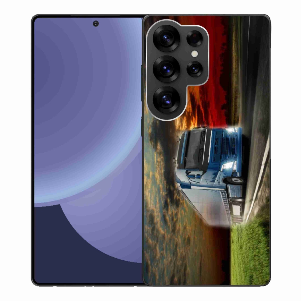 Gelový kryt mmCase na Samsung Galaxy S25 Ultra - kamion 4