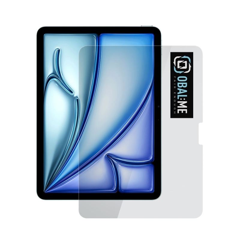 OBAL:ME 2.5D Tvrzené Sklo pro Apple iPad Air 2024/2025 Clear