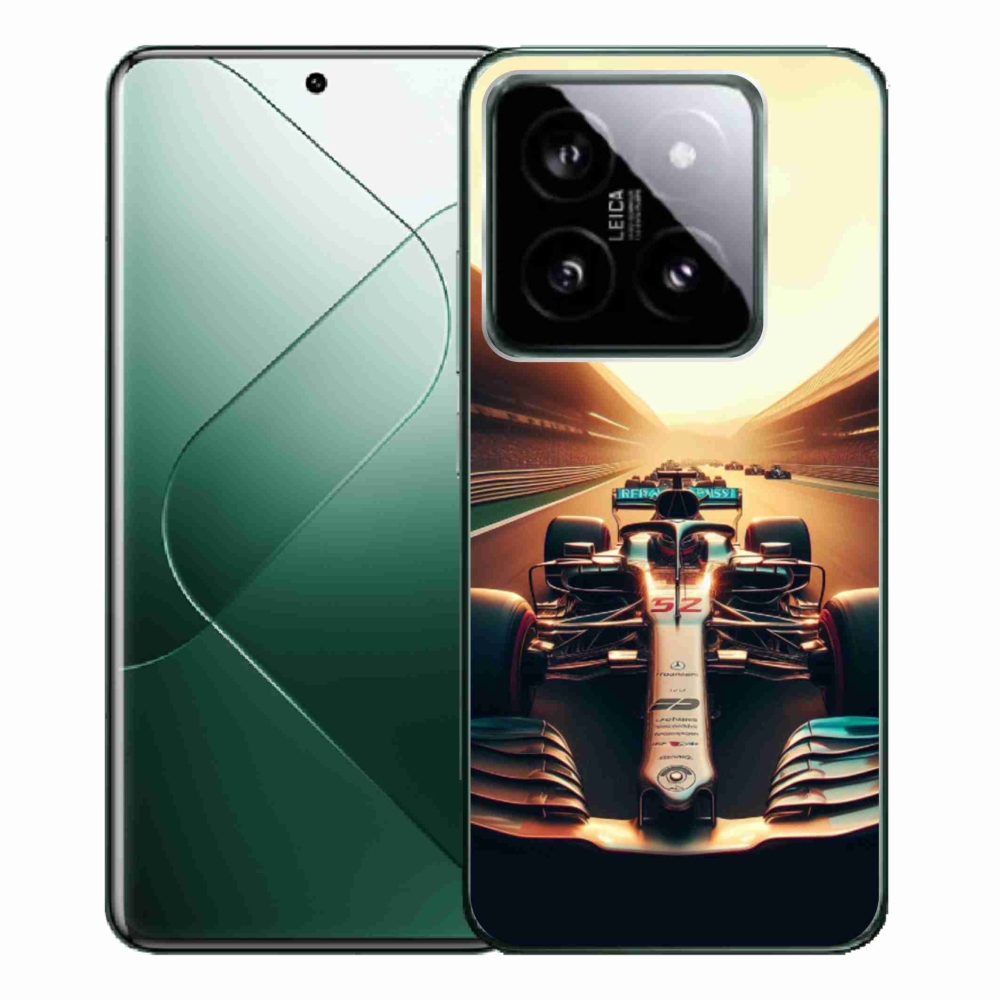 Gelový kryt mmCase na Xiaomi 14 Pro - formule 1