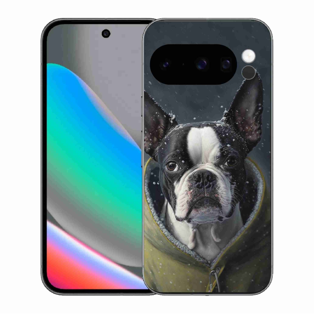 Gelový kryt mmCase na Google Pixel 10 Pro - buldoček