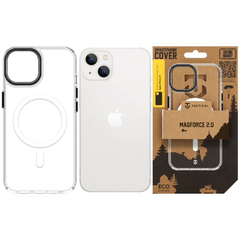 Tactical MagForce 2.0 Kryt pro Apple iPhone 13 Black