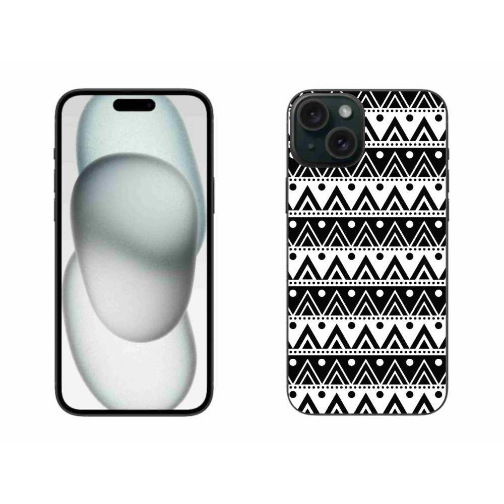 Gelový kryt mmCase na iPhone 15 Plus - abstraktní motiv 29
