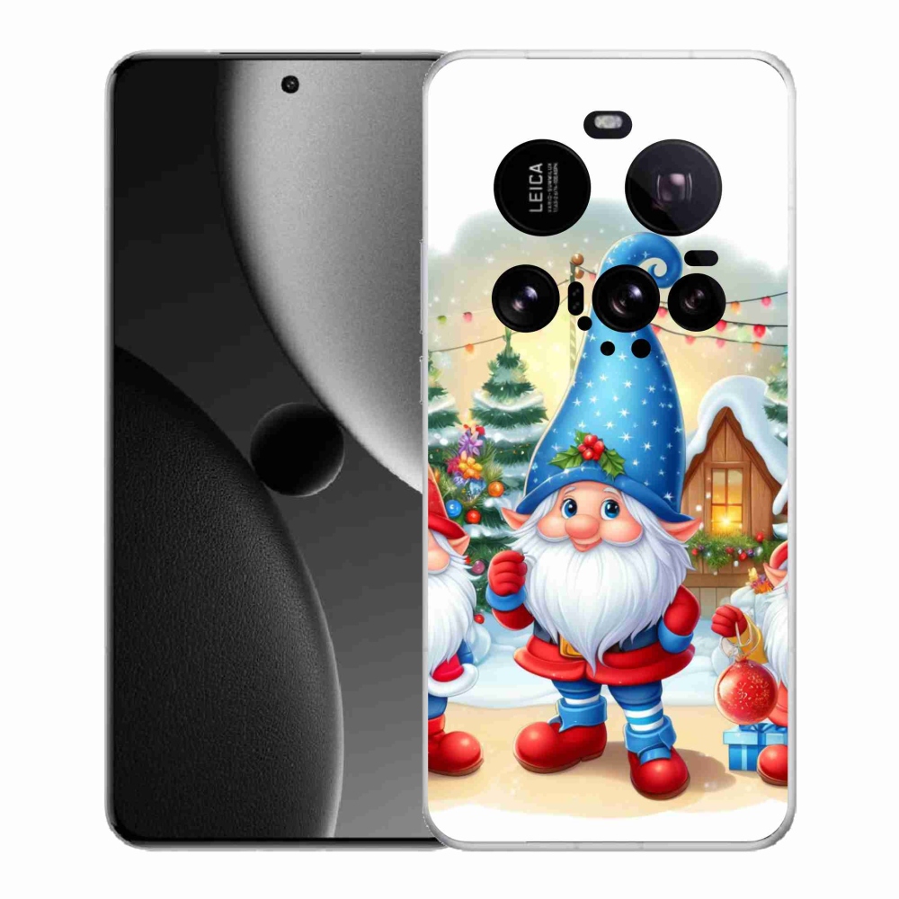 Gelový kryt mmCase na Xiaomi 15 Ultra - vánoční skřítci