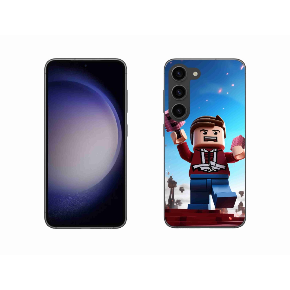Gelový kryt mmCase na Samsung Galaxy S23 5G - roblox 2