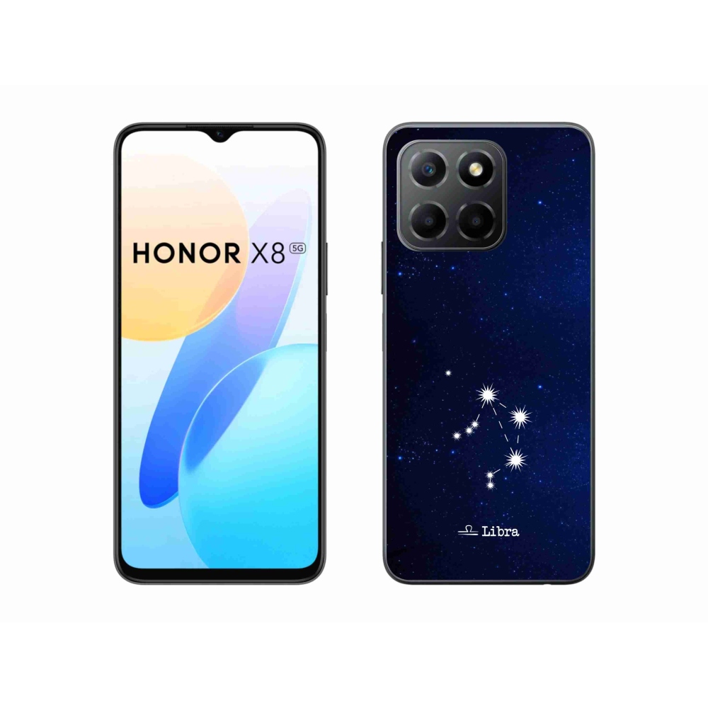 Gelový kryt mmCase na Honor X8 5G/Honor 70 Lite 5G - souhvězdí Váhy