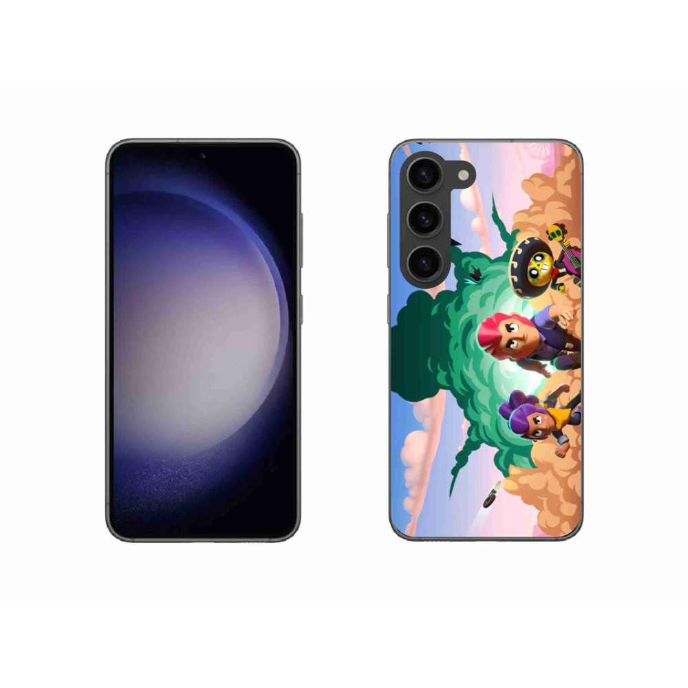 Gelový kryt mmCase na Samsung Galaxy S23 5G - brawl stars