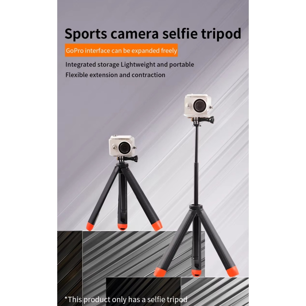 Plovoucí selfie tyč se stativem pro akční kamery